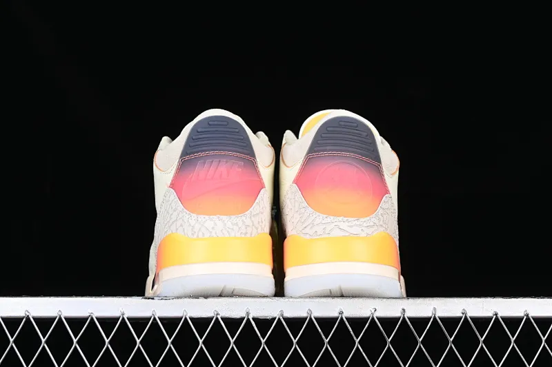 All categories Air Jordan Jordan series basketball shoes Air Jordan 3 L version J.Balvin x Air Jordan 3 Retro AJ3 Joe 3 rainbow gradient FN0344-901